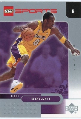 2002 Upper Deck / LEGO Sports Kobe Bryant Trading Card - Image 1 of 2