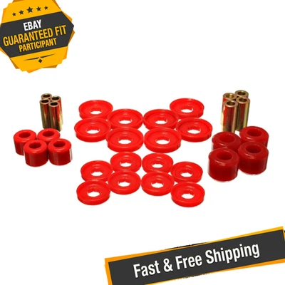 Kit de repuesto buje brazo control delantero Energy Suspension 5.3142R rojo Foto 1 de 4