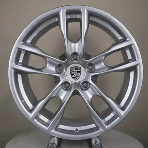 LLANTAS DE ALUMINIO ORIGINALES Porsche Boxster Cayman 19 pulgadas s gts llantas excelente estado 981 - Imagen 1 de 9