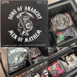 Sons of Anarchy Men of Mayhem Brettspiel: Gale Force Nine BRANDNEU & vollständig - Bild 1 von 10