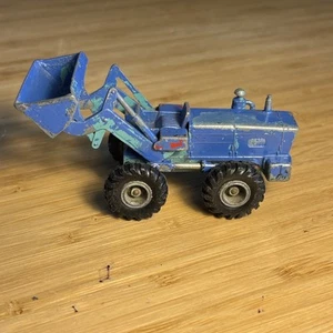 Matchbox Lesney Aveling Barford Tractor Shovel King Size No 10, Schaufellader - Picture 1 of 9