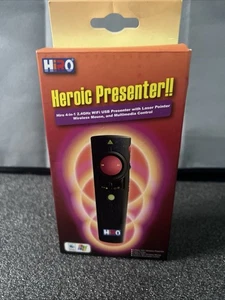 Heroic Presenter For Mac WiFi USB presenter & Laser Pointer Wireless Mouse, More - Picture 1 of 4