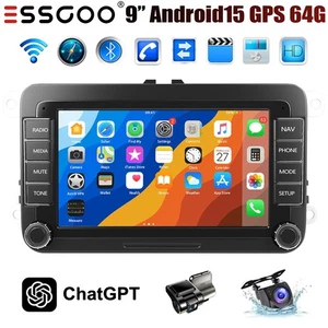 7" Carplay DVR+ For VW Volkswagen Jetta Passat ChatGpt AI Car Stereo WiFi BT+AHD - Picture 1 of 18