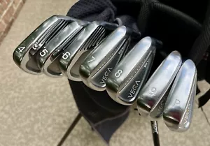 VEGA Golf Irons Combo Set 4-PW Japan Forged Mizar 4-5-6 VDC-01 7-8-9-P Nice! RH - Picture 1 of 9