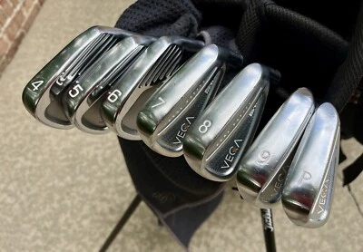 VEGA Golf Irons Combo Set 4-PW Japan Forged Mizar 4-5-6 VDC-01 7-8-9-P Nice! RH - Image 1 of 4