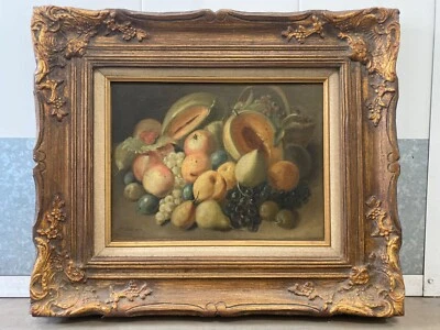 🔥 RARE Antique Dutch Old Master Still Life Oil Painting, Leopold Van Stoll 1877 - Image 1 of 4