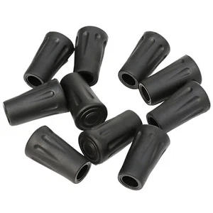 Walking Stick Tips 10-Pieces Shock Absorbing Trekking Pole Feet Pad Protection - Picture 1 of 12