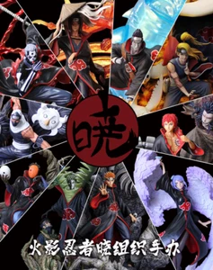 Figurines NARUTO Sasori Kakuzu Konan Zetsu Hidan Tobi Hoshigaki Kisame Deidara - Foto 1 di 52