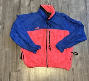 Vintage Columbia Windbreaker Jacket Mens XL Radial Sleeve 90s - Picture 1 of 7