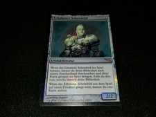 MTG 1x Mirrodin rare artifact MP German FOIL Solemn Simulacrum - see description