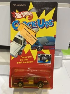Neu in Verpackung werkseitig versiegelt 1985 Hot Wheels Crack-Ups Motorhaube Basher 9155 - Bild 1 von 7