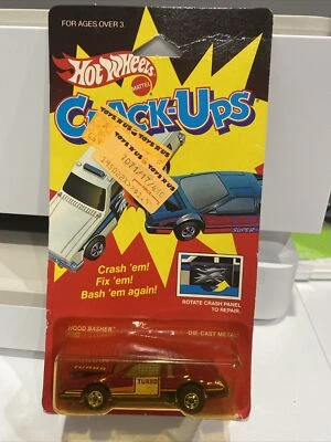 NIP FACTORY SEALED 1985 Hot Wheels Crack-Ups Hood Basher 9155 - Bild 1 von 4