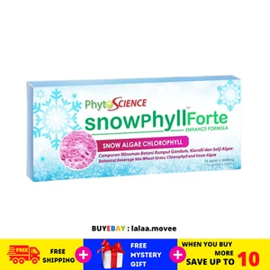 1 Box Phytoscience Snowphyll Forte Snow Algae Chlorophyll & Mulberry Leaf Extrac - Picture 1 of 6