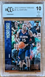 2012-13 Panini Threads Basketball #1 Al Horford Atlanta Hawks BCCG 10 MINT - Picture 1 of 3