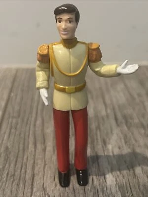  FIGURA ARTICULADA PRÍNCIPE CENICIENTA COLECCIÓN PRINCESA APLAUSOS DISNEY 3.5"  Foto 1 de 4