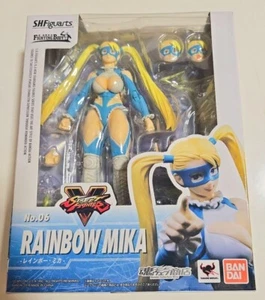Bandai S.H.Figuarts Rainbow Mika Tamashii Web Store Exclusivo Street Fighter - Imagen 1 de 6