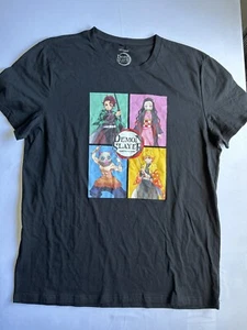 Demon Slayer | Mens Shirt XXL | Black Kimetsu No Yaiba Anime Tee | Tracked Post - Picture 1 of 9