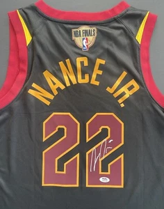 Larry Nance Jr Signed Autographed Cleveland Cavaliers Jersey Psa/Dna Coa - Picture 1 of 4