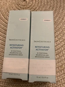 SkinCeuticals Retexturing Activator Two 15 ml bottles Total 30 Ml New In Box - Picture 1 of 5