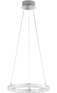WOFI pendant light Victoria 1flg ring round LED dining room office - Picture 1 of 3