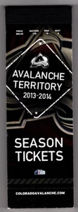 2013-14 COLORADO AVALANCHE Nathan MacKinnon Debut Ticket 44 Game COMPLETE SET - Picture 1 of 3