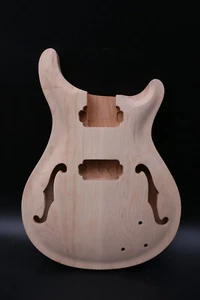 Electric Guitar Parts for prs style DIY mahogany Maple Semi-Hollow Guitar Bodies - Picture 1 of 6
