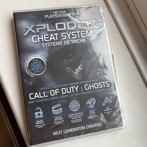 Xploder Cheats System Edizione Speciale PS3 - COD Ghosts Nuovo Sigillato - Foto 1 di 4