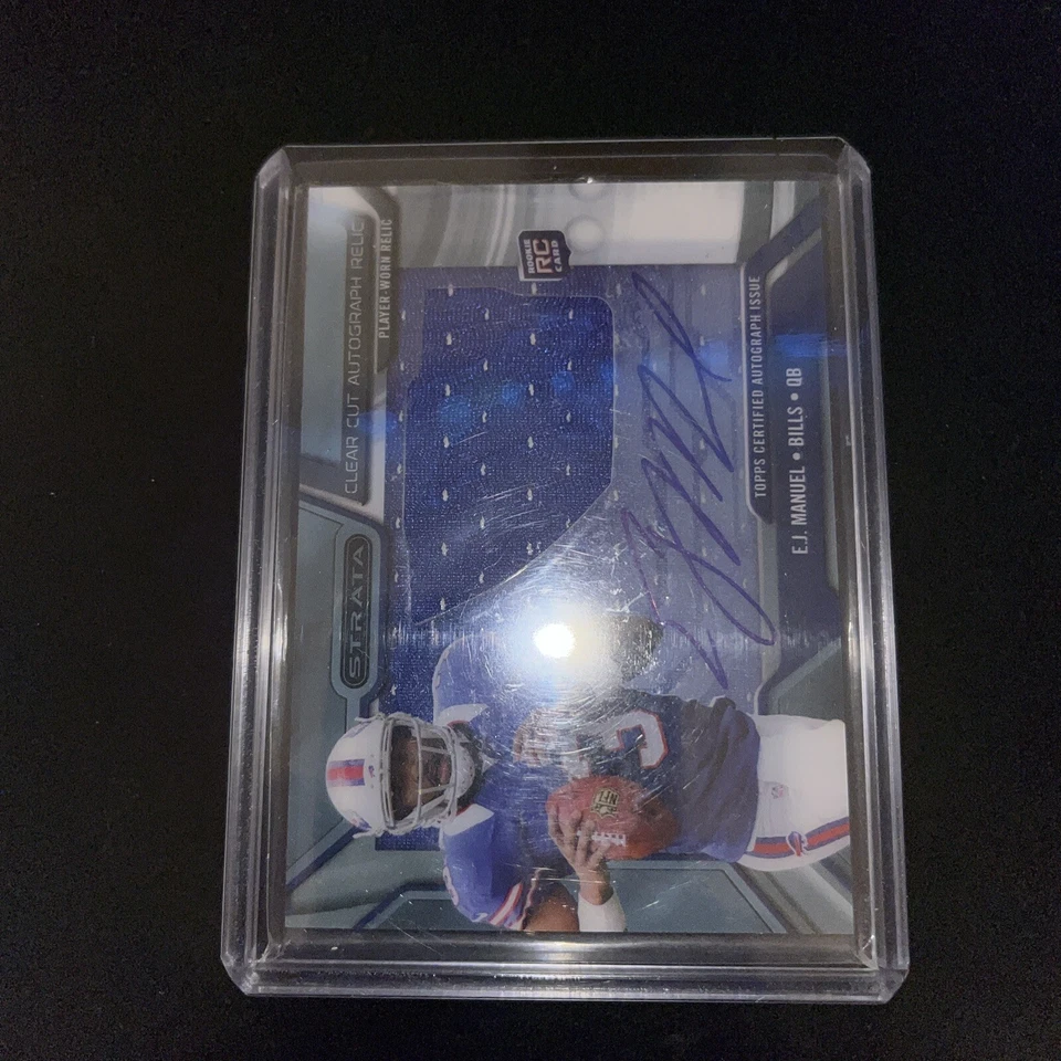 2013 Topps - Rookie Jumbo Relic #RJR-EJM EJ Manuel (MEM, RC) - Image 1 of 2