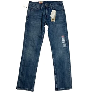 Levi's 511 Jeans Mens 31x30 Slim Stretch Dark Wash Blue Denim Retail $64.99 - Picture 1 of 18