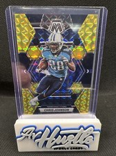 2023 Panini Mosaic Choice CHRIS JOHNSON Black Gold Prizm /8 - Titans