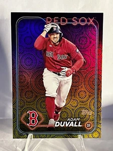 2024 Topps Series 2 Summer Holiday Foil Adam Duvall #376 Boston Red Sox - Picture 1 of 2