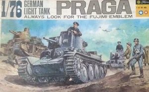 RARISSIMO SIGILLATO 1/76 GERMAN LIGHT TANK PRAGA FUJIMI RARE SIGILLATO VINTAGE - Foto 1 di 1