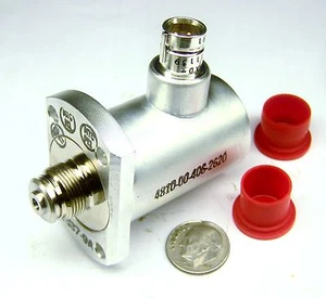 NAVY SHIP MAGNETEC 1637-9A NOS SOLENOID VALVE 3000PSI -65 TO +275 DEG. F W/BUTTO - Picture 1 of 9