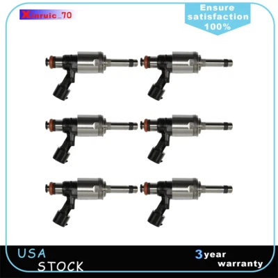 6PCS Fuel Injector FJ1138 For Ford Expedition 3.5L Turbocharged 2015 2016 2017 - Image 1 of 4