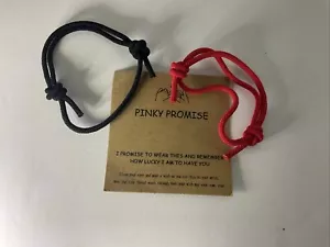 Couples Bracelets Valentines Day Gifts Pinky Promise Bracelet - Picture 1 of 3
