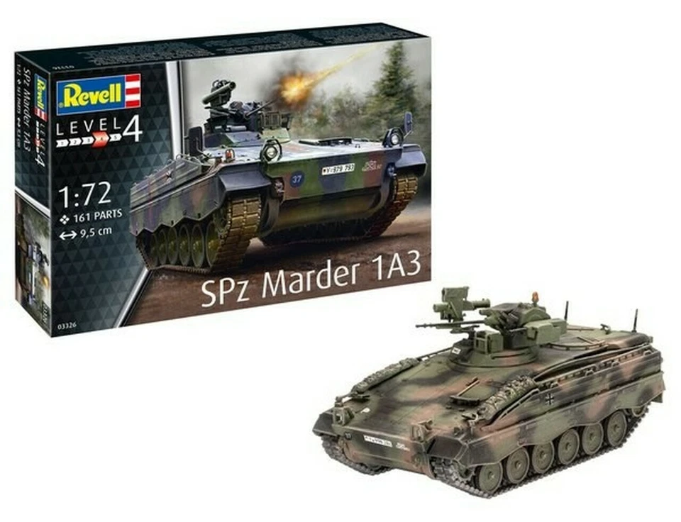 Revell-德国 1/72 SPZ Marder 1A3 坦克 RMG3326 — 第 1/1 张图片