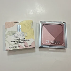 NIB Clinique Sculptionary Cheek Contouring Palette 02 Defining Berries Blush - Picture 1 of 4