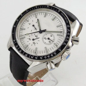 Reloj Hombre 40mm Bliger Estéril Esfera Blanca Fecha Semana Multifunción Automático 215B - Imagen 1 de 5
