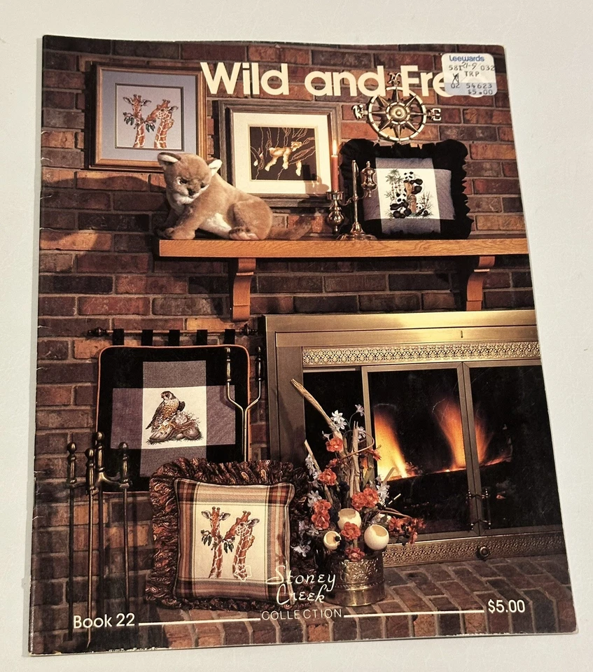 Stoney Clover Collection Book 22 Cross Stitch Wild And Free - Image 1 of 1