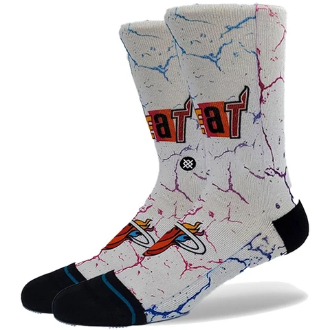 Men's Stance Miami Heat 2022/23 City Edition 2.0 Crew Socks Cover