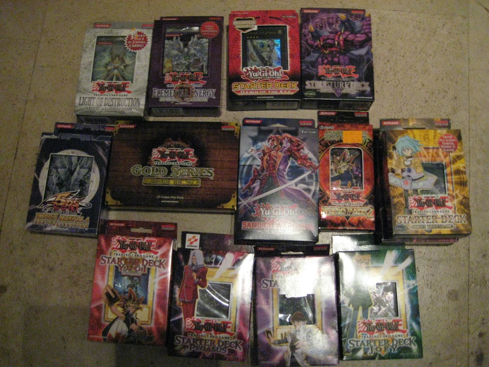 Yu-Gi-Oh Deck JOEY YUGI Pegasus Kaiba Spellcasters Lair of Darkness Götter NEU - Bild 1 von 1