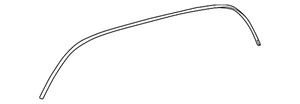 Genuine GM Rear Compartment Lift Window Front Auxiliary Seal 15250758 - Picture 1 of 5