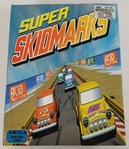 Super Skidmarks Commodore Amiga Game - Acid Software Big Box Edition - Picture 1 of 11