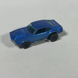 Vintage Mattel Hot Wheels 1969 Red line Street Snorter Navy Blue Ford Maverick - Picture 1 of 8