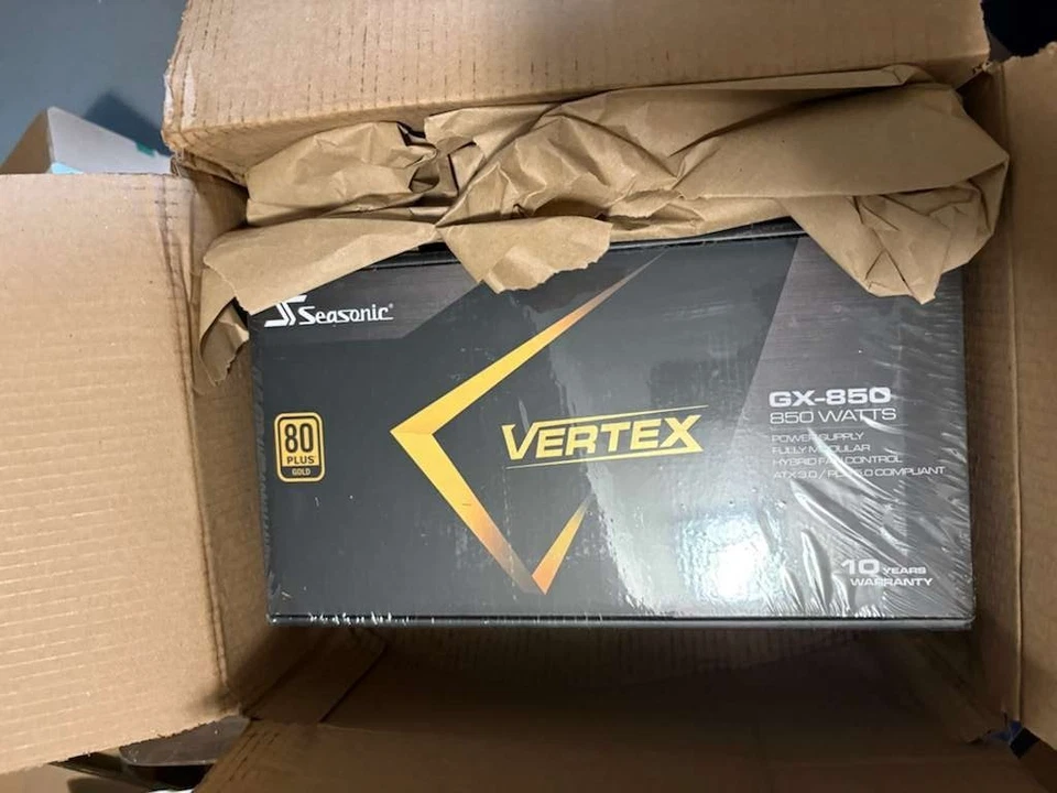 Seasonic Vertex GX-850 850W 80+ Gold Fully Modular ATX 3.0 PCIe 5.0 PSU - Image 1 of 1