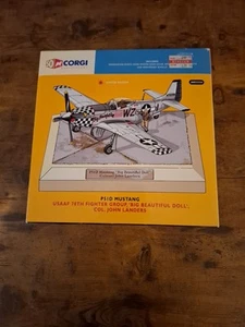 Corgi Aviation P51D Mustang 1:72 AN32224 Big Beautiful/Landers 50 Anniv Ed NEW - Picture 1 of 9
