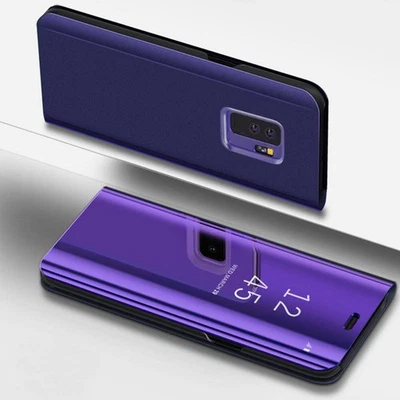 Handy Hülle für Samsung Galaxy S9 Plus View Case Smart Cover Schutz Hülle Tasche - Bild 1 von 4