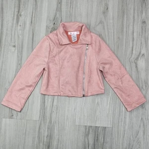 Love to be Loved Jacket Girls 6 Cute Pink Zip Up Blazer - Picture 1 of 11
