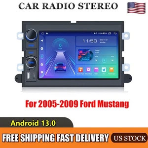 For 2005-2009 Ford Mustang CarPlay Android Auto Car Radio GPS Stereo Wifi Apple - Picture 1 of 16