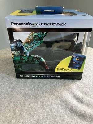 Panasonic 3D Intimate Pack The Complete Avatar Blue Ray 3D  Ty-EW3D2MMK2 Sealed - Image 1 of 4